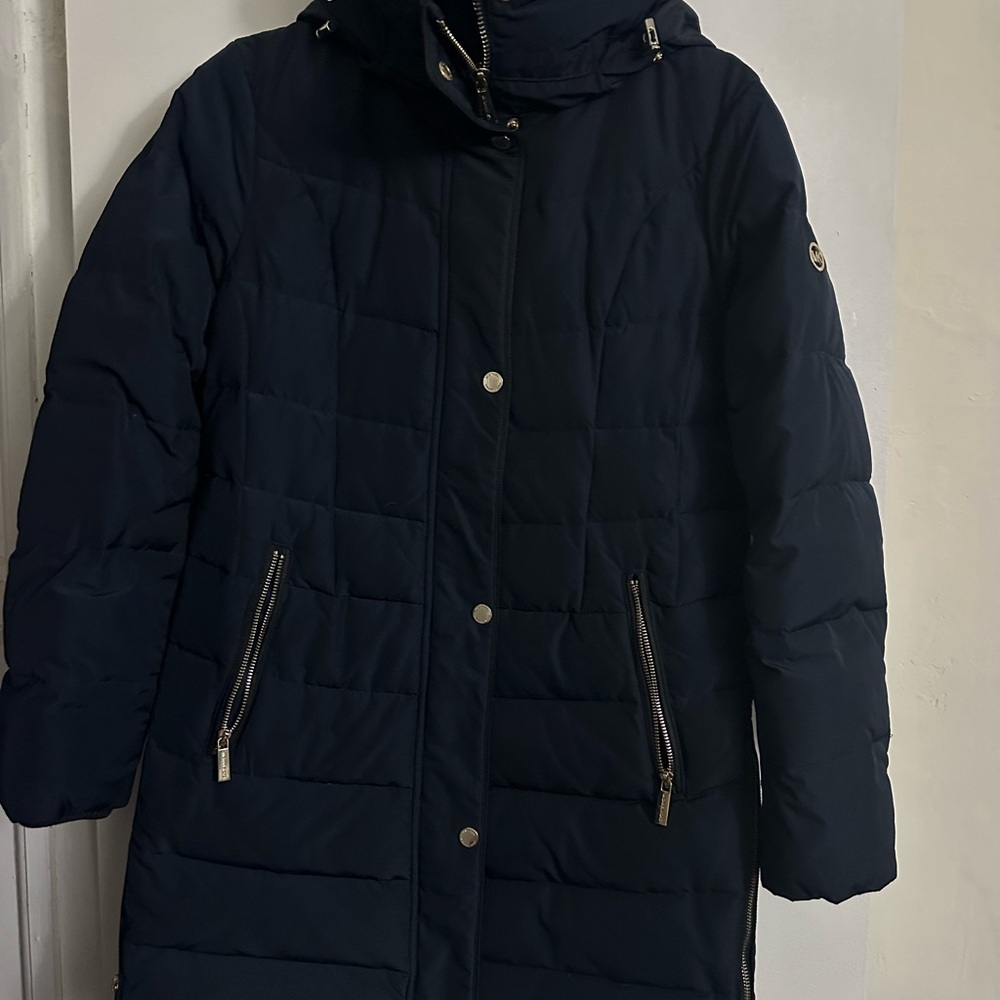 Women’s Michael Kors puffer Jacket Navy Blue